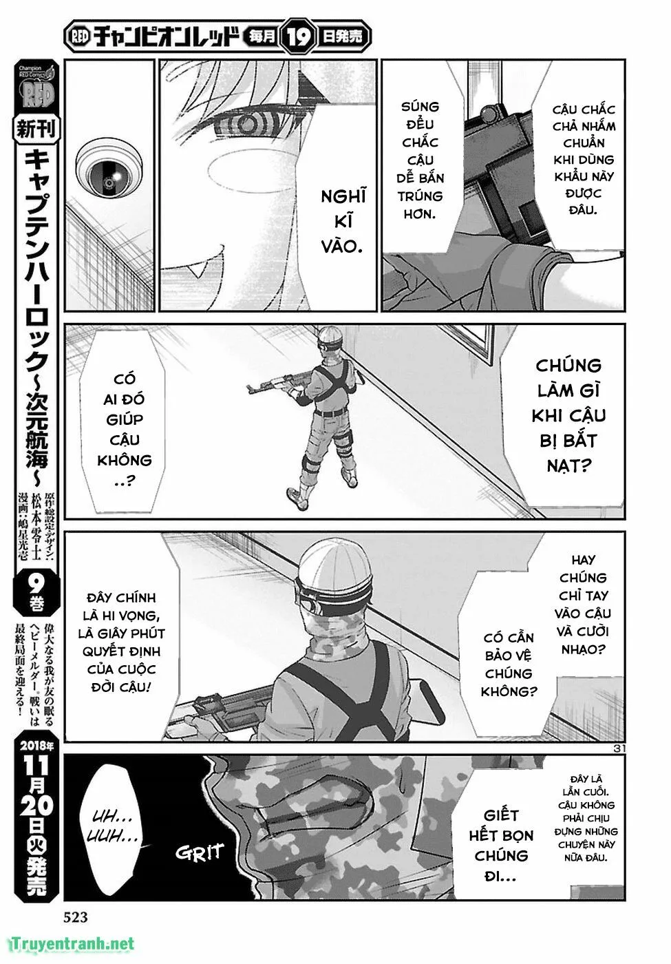 HentaiVN.net - Ảnh 32 - DEAD Tube [学院里的杀人游戏] - Chap 46