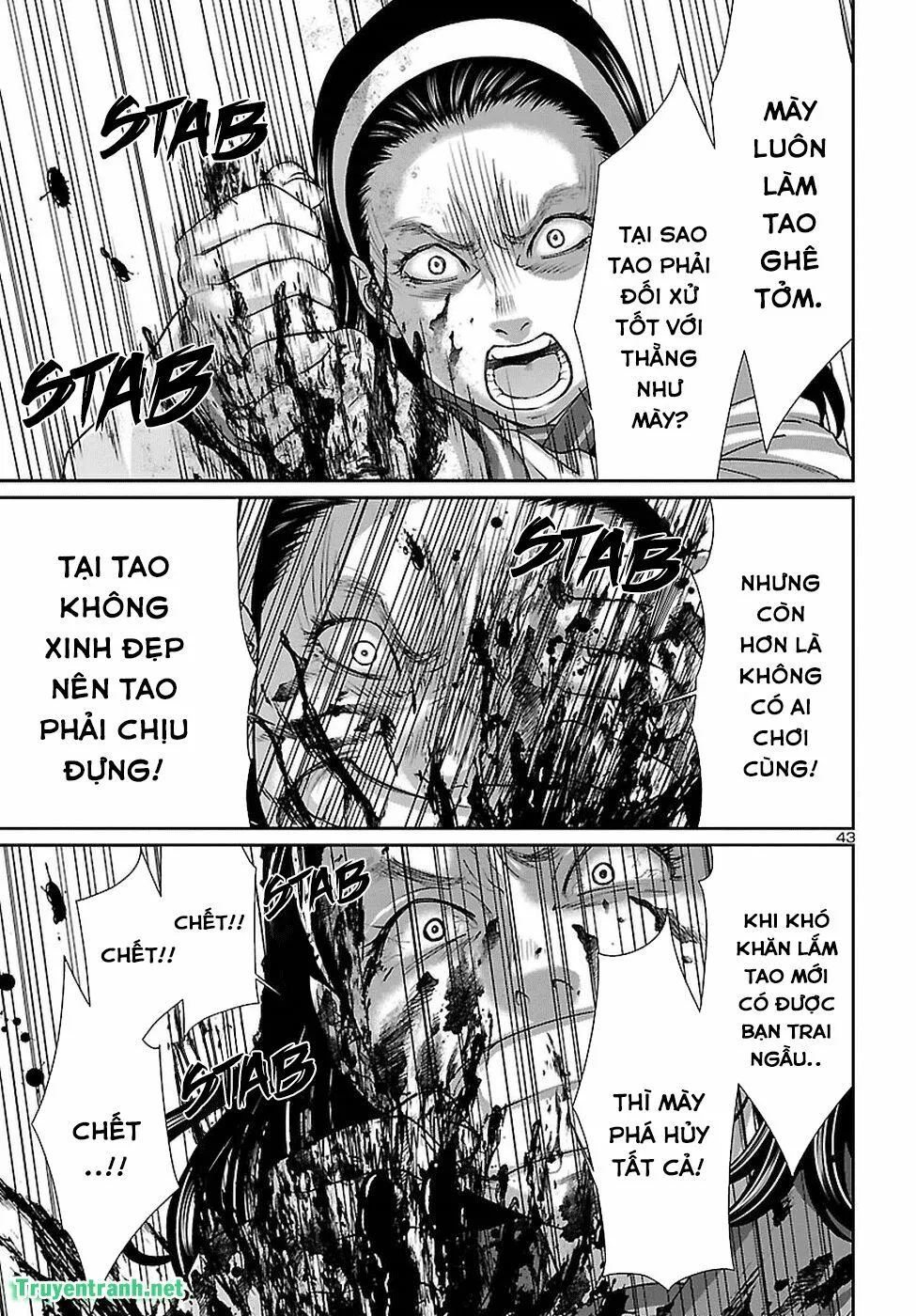 HentaiVN.net - Ảnh 44 - DEAD Tube [学院里的杀人游戏] - Chap 46