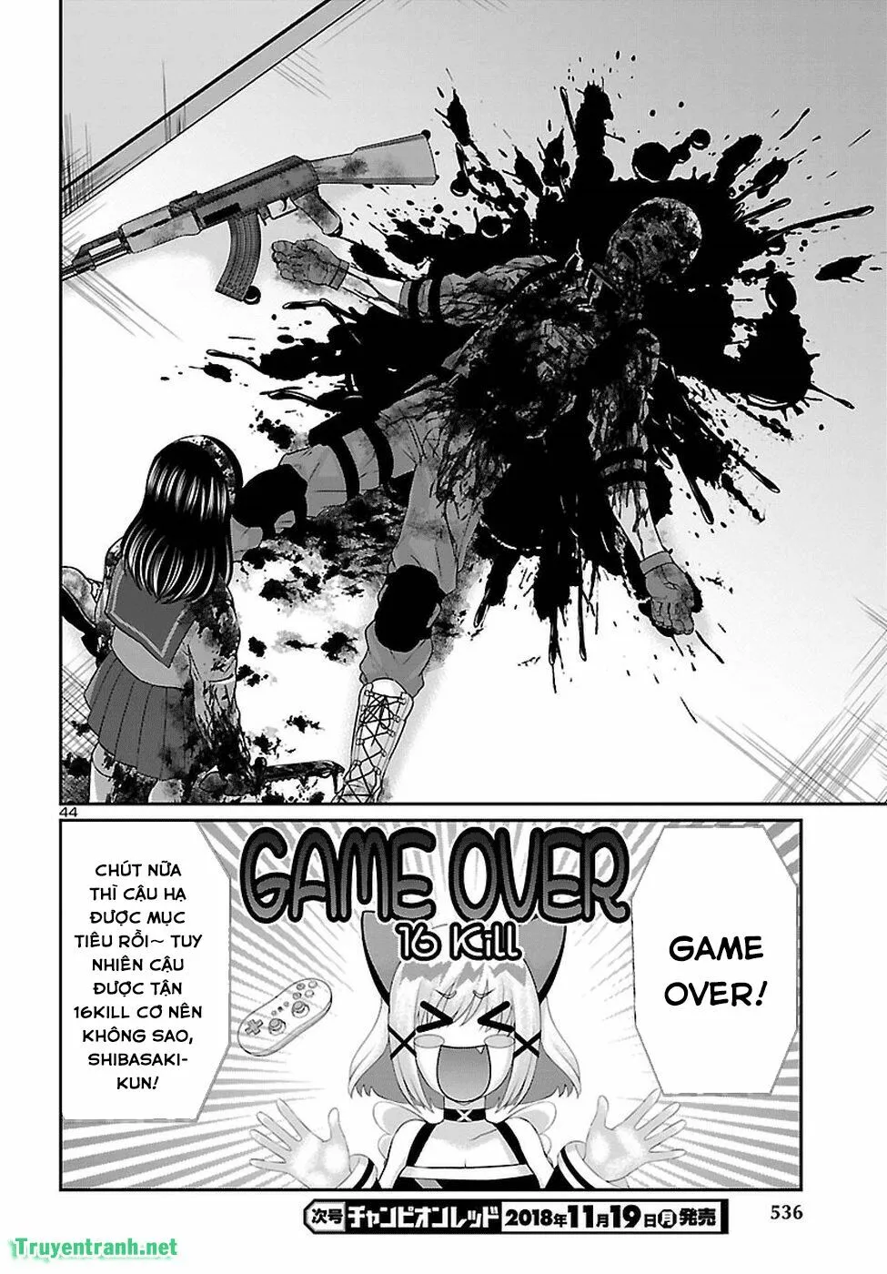 HentaiVN.net - Ảnh 45 - DEAD Tube [学院里的杀人游戏] - Chap 46