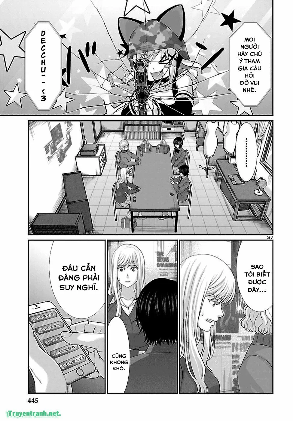 HentaiVN.net - Ảnh 38 - DEAD Tube [学院里的杀人游戏] - Chap 47