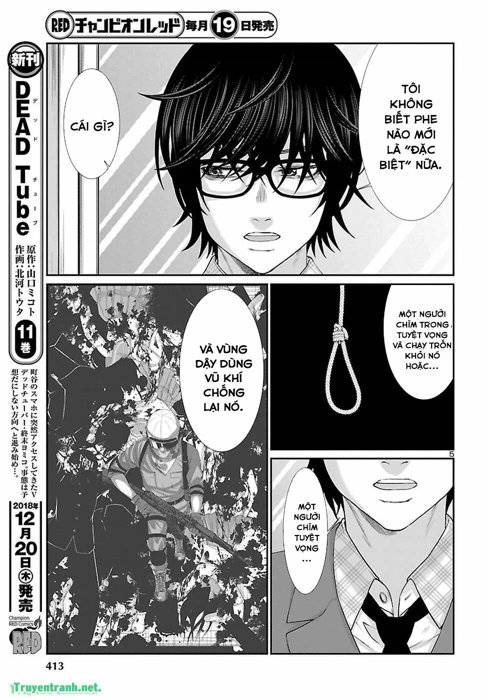 HentaiVN.net - Ảnh 6 - DEAD Tube [学院里的杀人游戏] - Chap 47