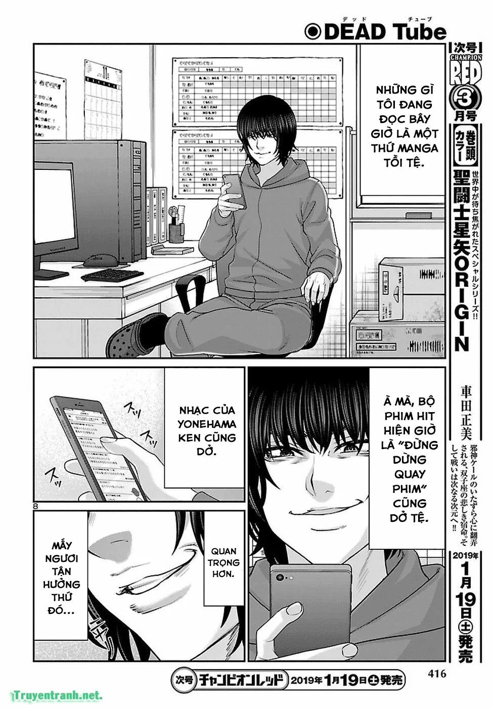 HentaiVN.net - Ảnh 9 - DEAD Tube [学院里的杀人游戏] - Chap 47