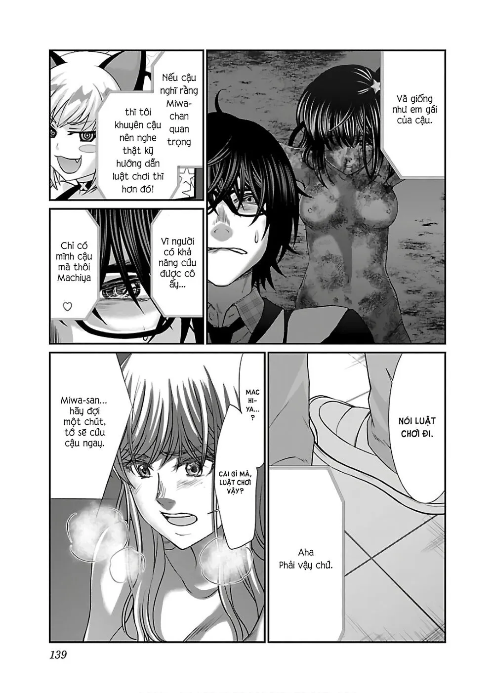HentaiVN.net - Ảnh 8 - DEAD Tube [学院里的杀人游戏] - Chap 50