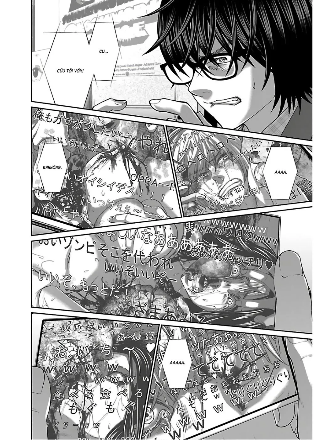 HentaiVN.net - Ảnh 39 - DEAD Tube [学院里的杀人游戏] - Chap 50