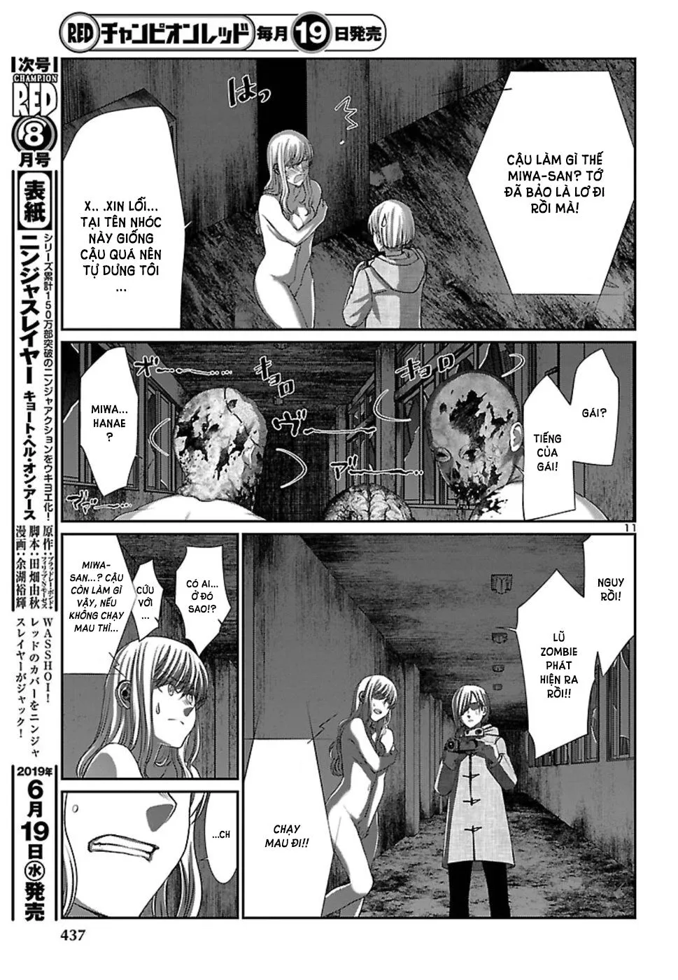HentaiVN.net - Ảnh 12 - DEAD Tube [学院里的杀人游戏] - Chap 51