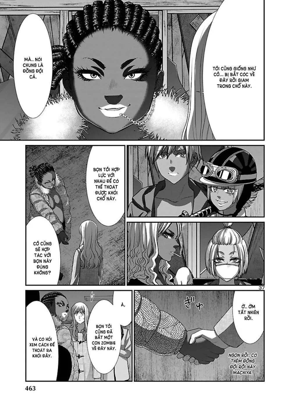 HentaiVN.net - Ảnh 38 - DEAD Tube [学院里的杀人游戏] - Chap 51