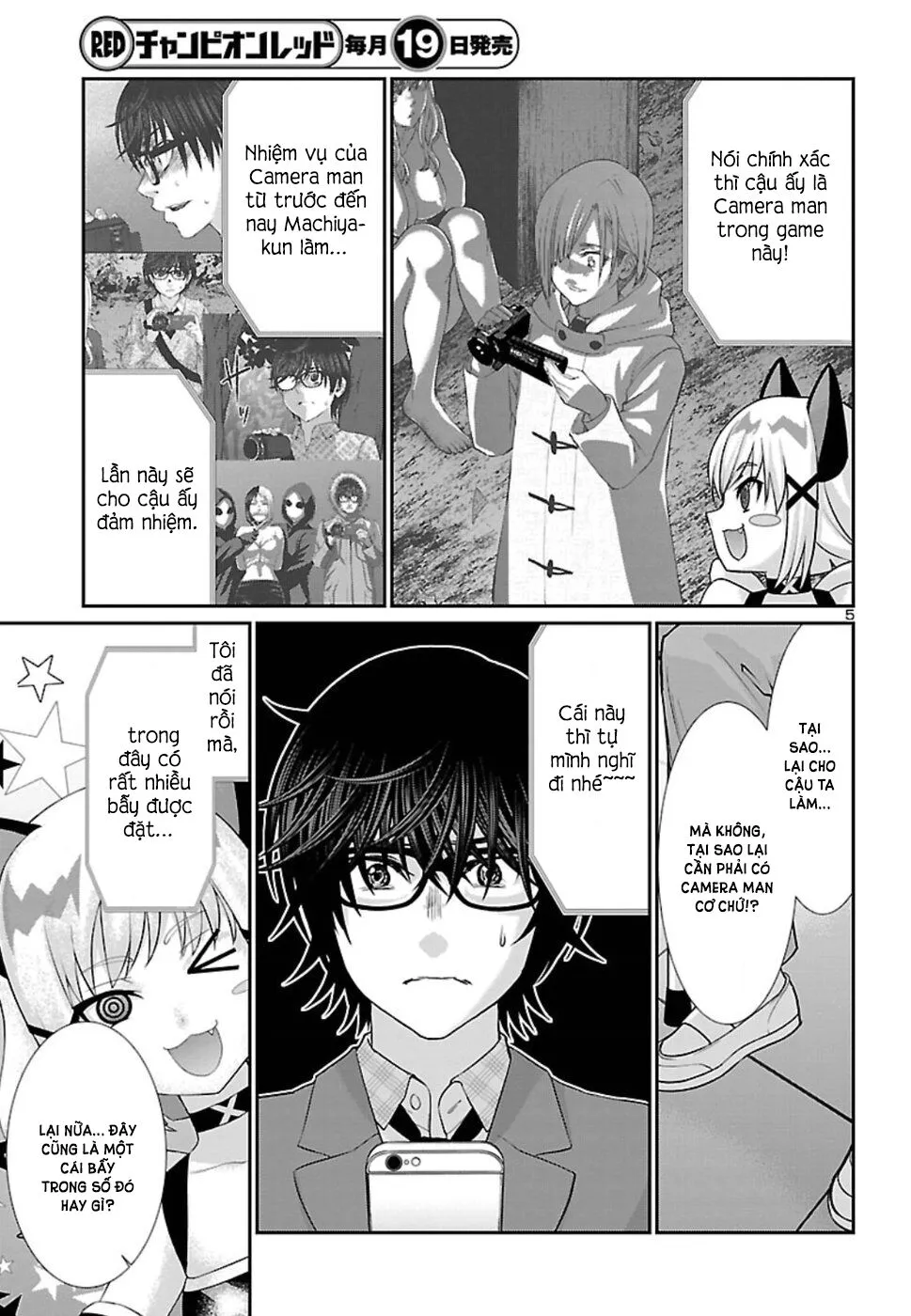 HentaiVN.net - Ảnh 6 - DEAD Tube [学院里的杀人游戏] - Chap 51