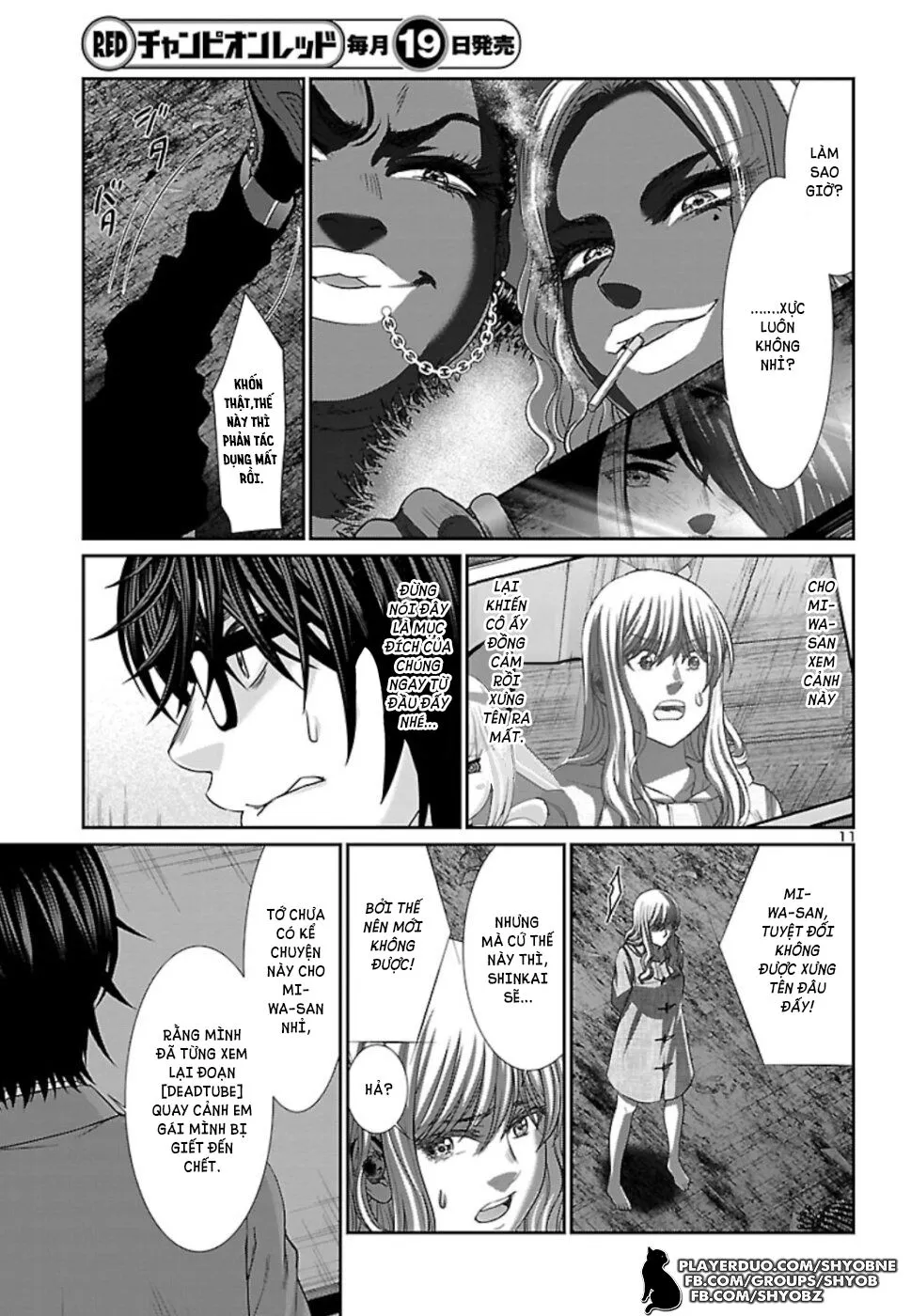 HentaiVN.net - Ảnh 11 - DEAD Tube [学院里的杀人游戏] - Chap 52