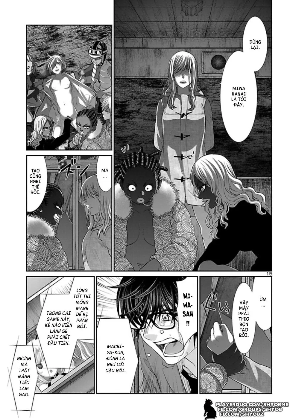 HentaiVN.net - Ảnh 15 - DEAD Tube [学院里的杀人游戏] - Chap 52