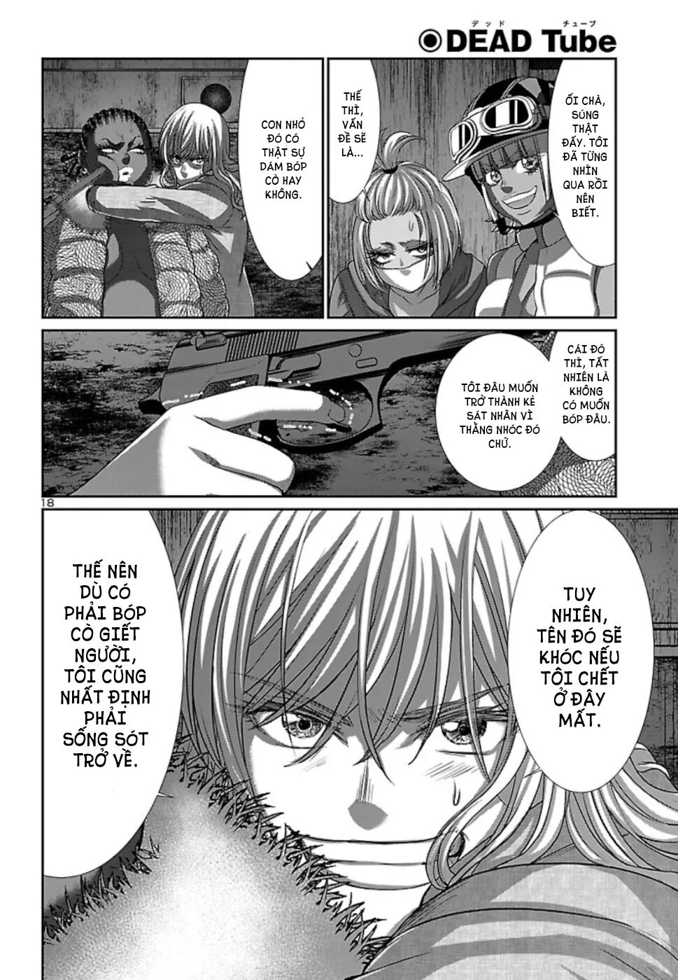 HentaiVN.net - Ảnh 18 - DEAD Tube [学院里的杀人游戏] - Chap 52