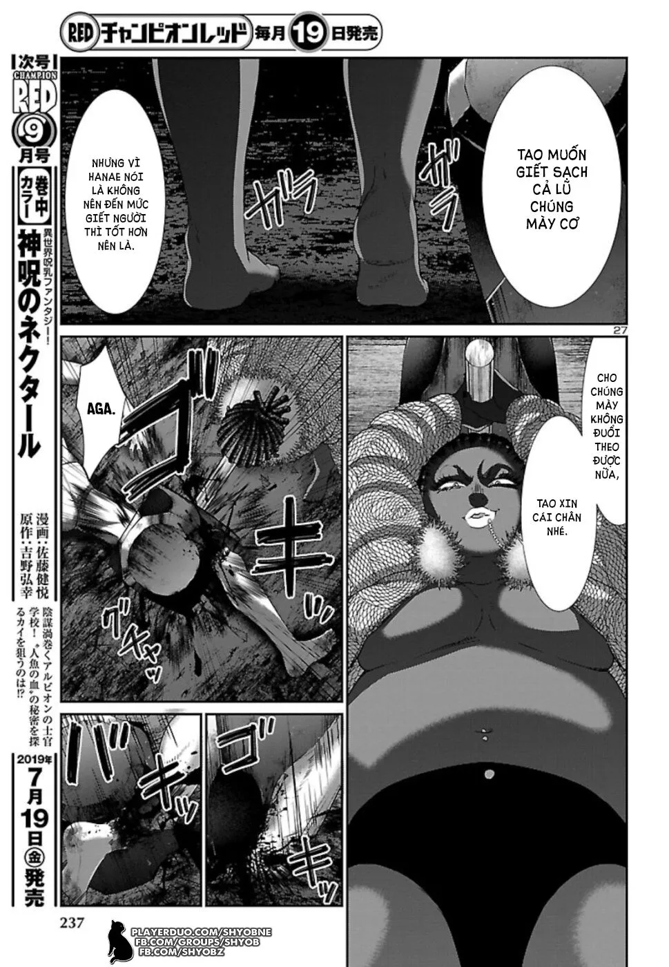 HentaiVN.net - Ảnh 27 - DEAD Tube [学院里的杀人游戏] - Chap 52