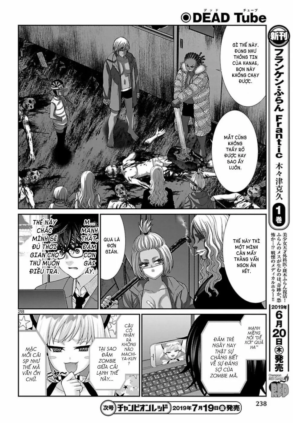 HentaiVN.net - Ảnh 28 - DEAD Tube [学院里的杀人游戏] - Chap 52