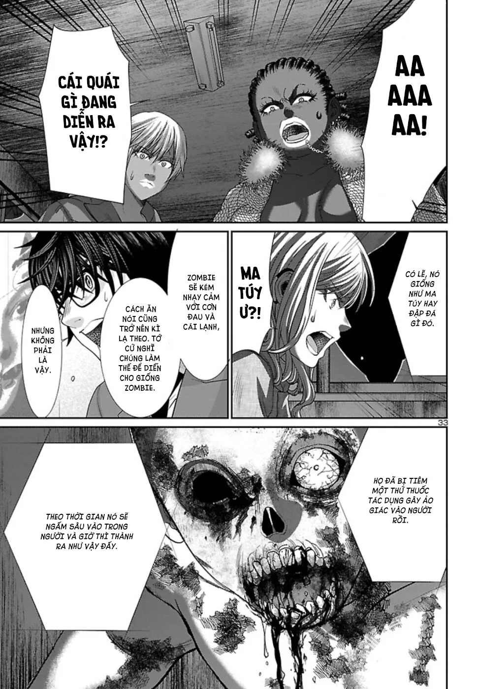 HentaiVN.net - Ảnh 33 - DEAD Tube [学院里的杀人游戏] - Chap 52