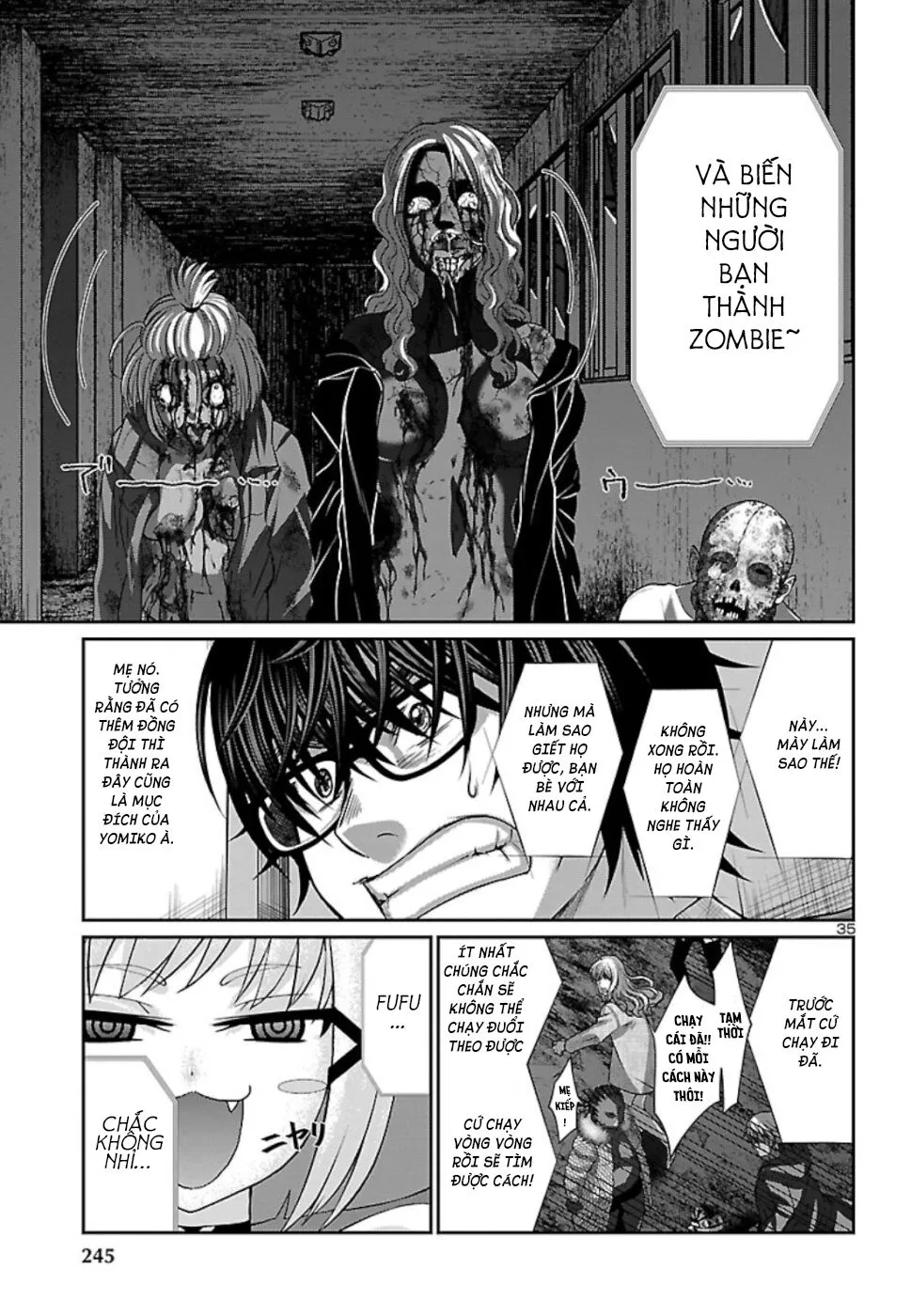HentaiVN.net - Ảnh 35 - DEAD Tube [学院里的杀人游戏] - Chap 52