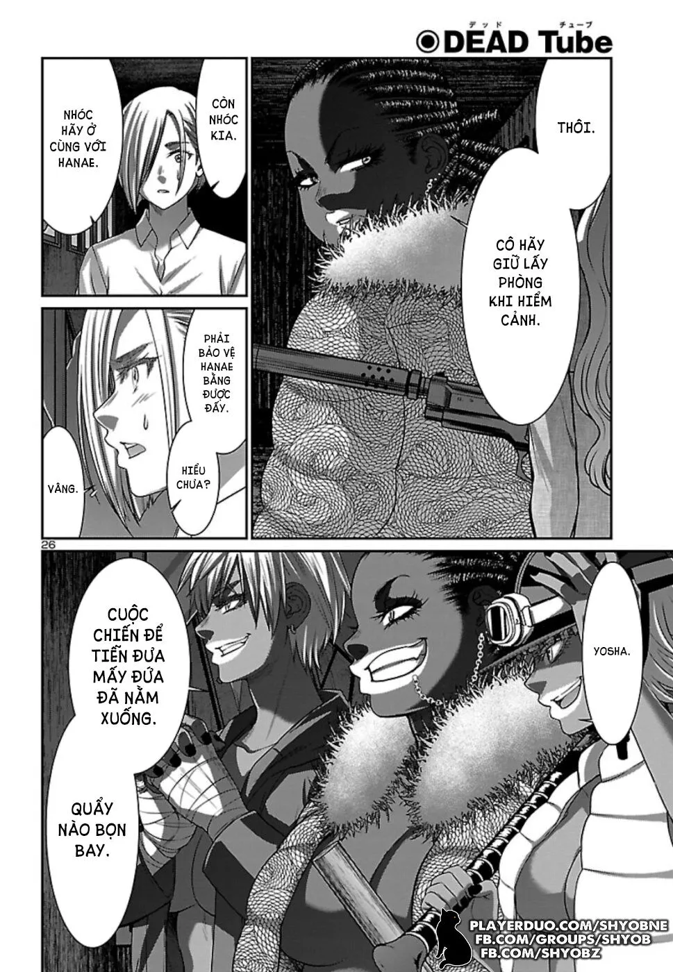HentaiVN.net - Ảnh 26 - DEAD Tube [学院里的杀人游戏] - Chap 53
