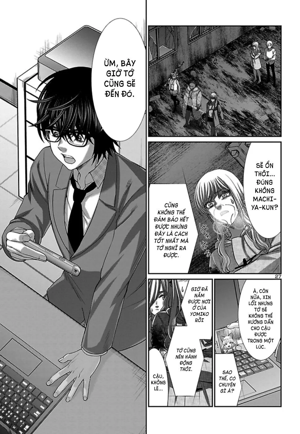 HentaiVN.net - Ảnh 27 - DEAD Tube [学院里的杀人游戏] - Chap 53