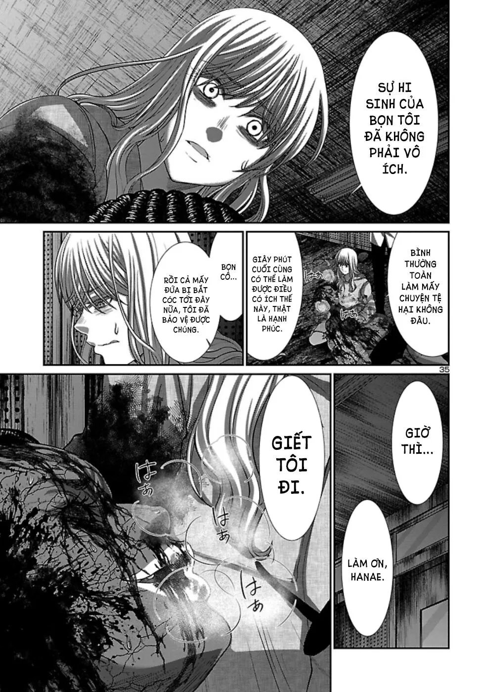 HentaiVN.net - Ảnh 35 - DEAD Tube [学院里的杀人游戏] - Chap 53