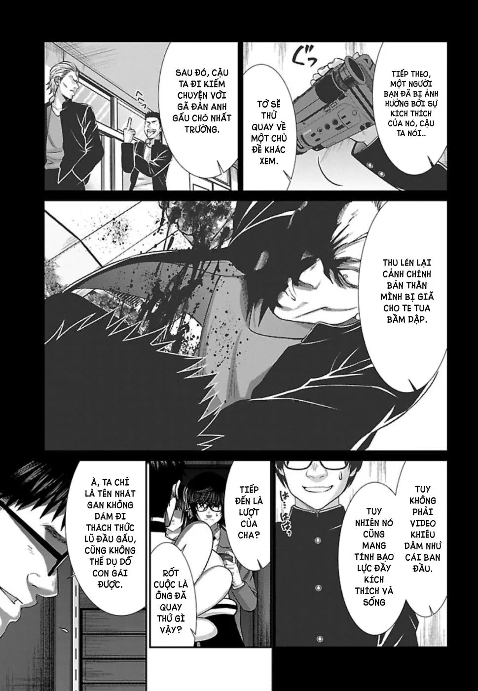 HentaiVN.net - Ảnh 20 - DEAD Tube [学院里的杀人游戏] - Chap 54