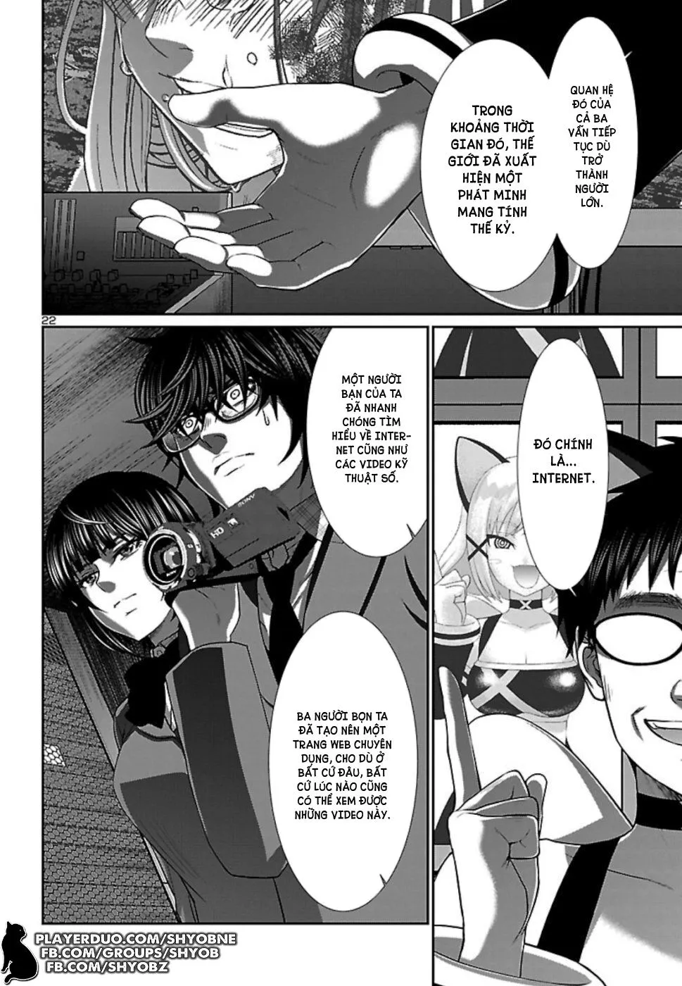 HentaiVN.net - Ảnh 23 - DEAD Tube [学院里的杀人游戏] - Chap 54