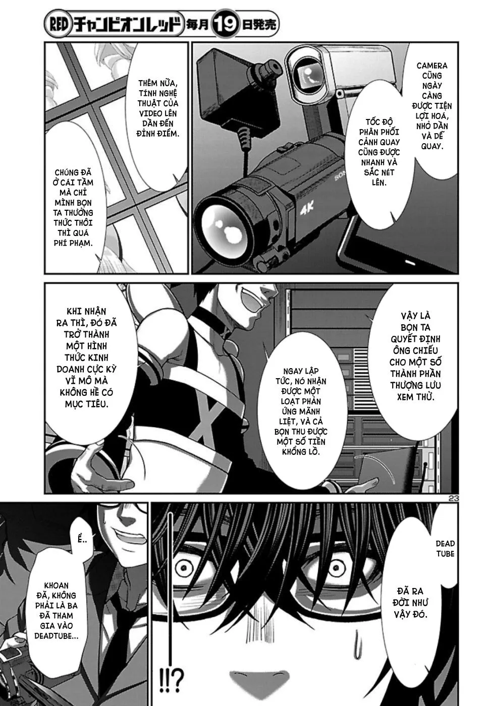 HentaiVN.net - Ảnh 24 - DEAD Tube [学院里的杀人游戏] - Chap 54