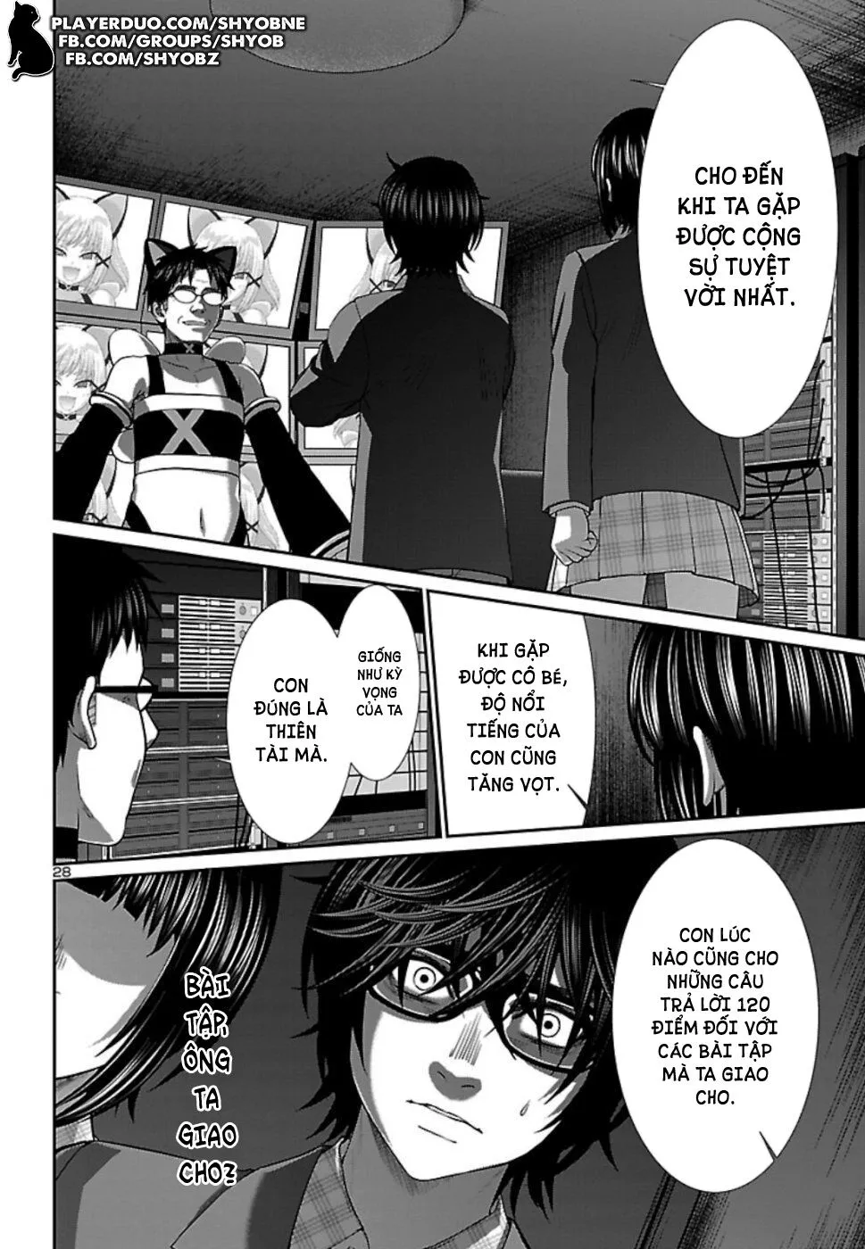 HentaiVN.net - Ảnh 29 - DEAD Tube [学院里的杀人游戏] - Chap 54