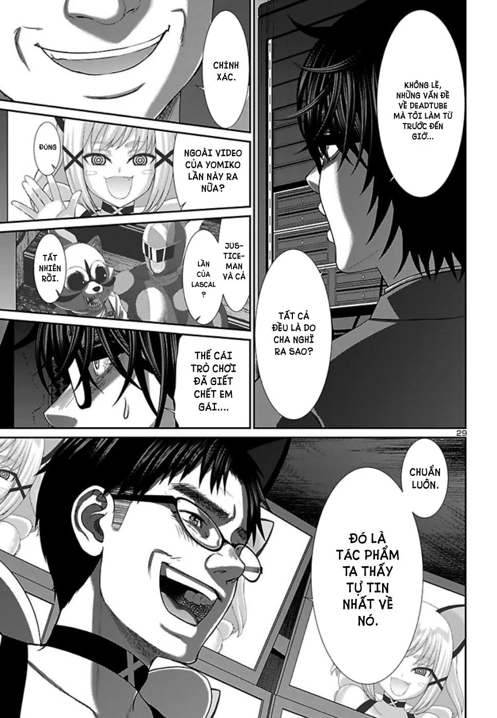 HentaiVN.net - Ảnh 30 - DEAD Tube [学院里的杀人游戏] - Chap 54