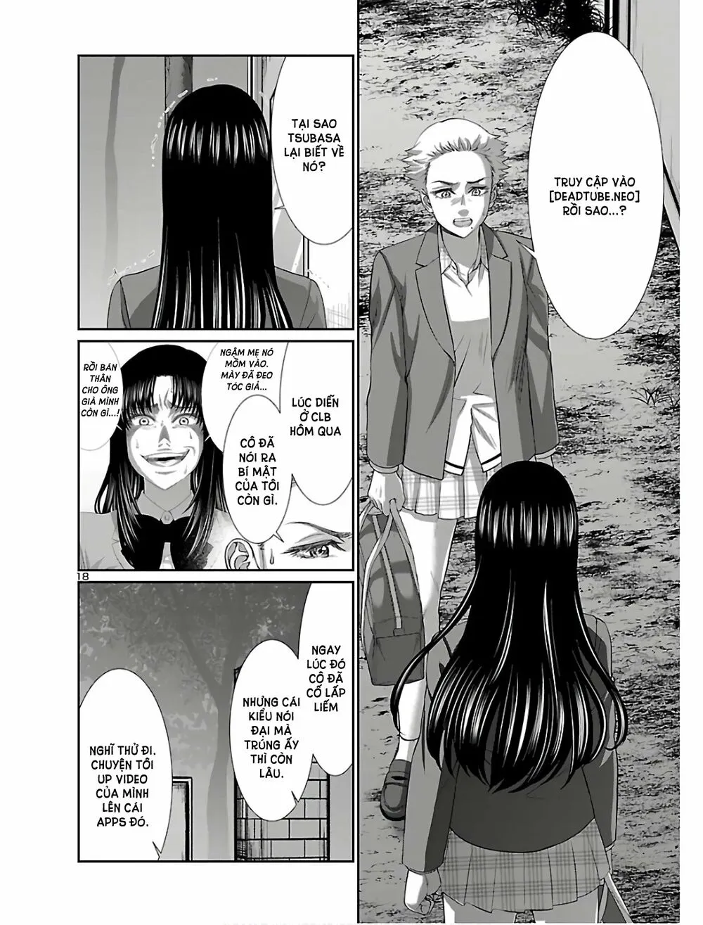 HentaiVN.net - Ảnh 19 - DEAD Tube [学院里的杀人游戏] - Chap 59