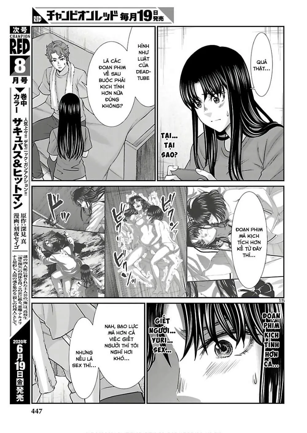 HentaiVN.net - Ảnh 16 - DEAD Tube [学院里的杀人游戏] - Chap 61