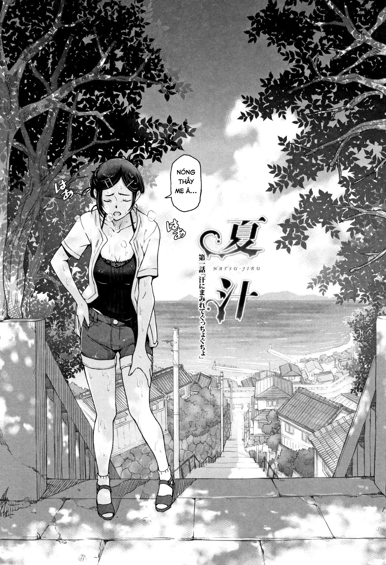 HentaiVN.net - Ảnh 4 - Natsu-jiru ~Ase ni Mamirete Gucchagucha - Chap 1