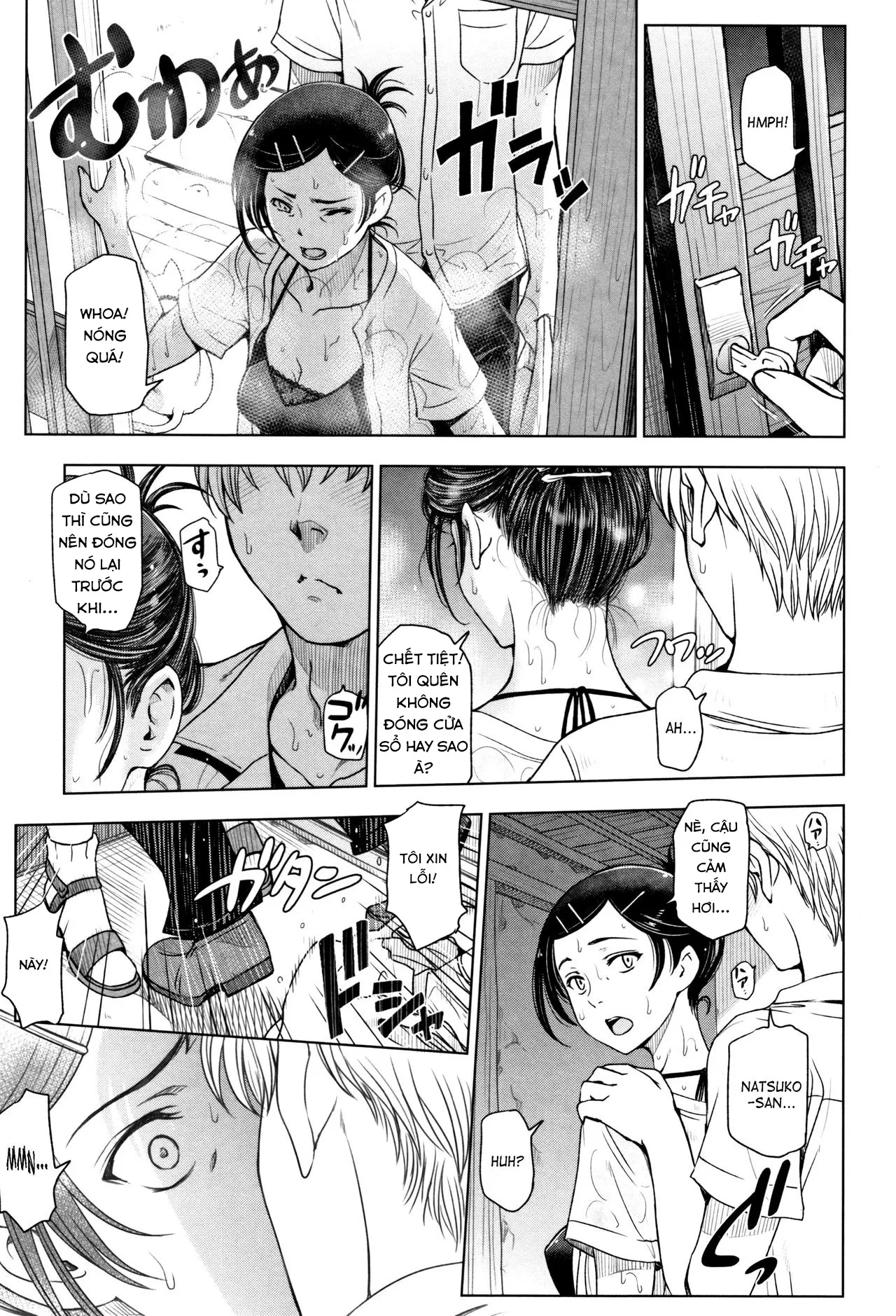 HentaiVN.net - Ảnh 7 - Natsu-jiru ~Ase ni Mamirete Gucchagucha - Chap 1