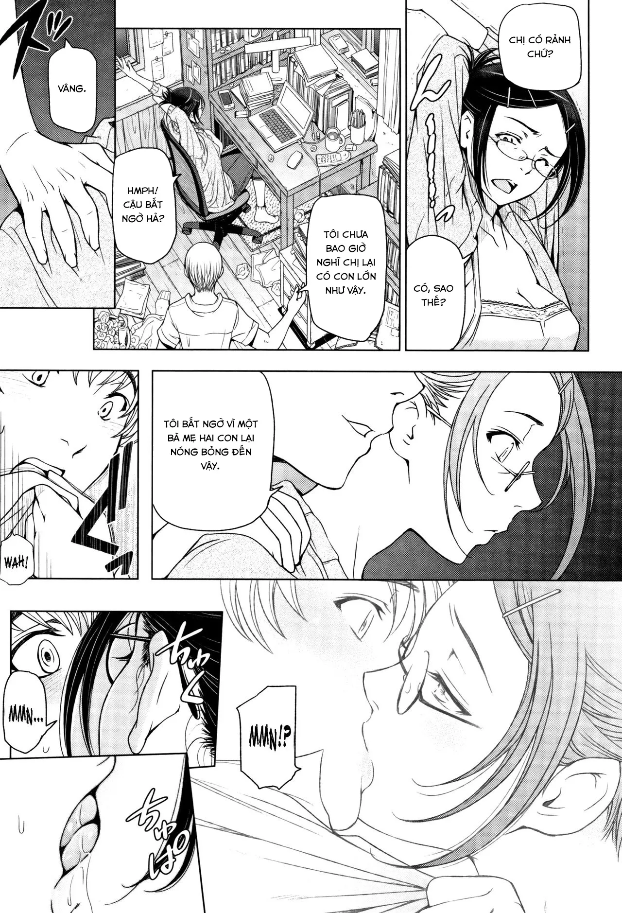 HentaiVN.net - Ảnh 9 - Natsu-jiru ~Ase ni Mamirete Gucchagucha - Chap 2