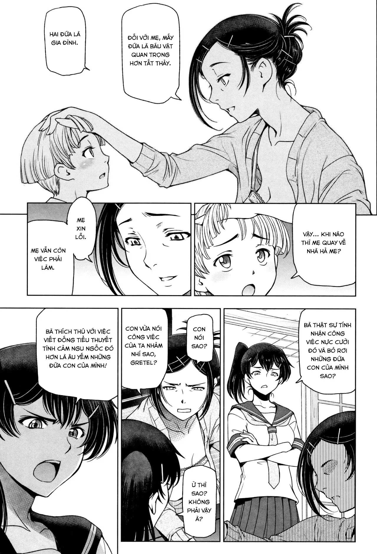 HentaiVN.net - Ảnh 5 - Natsu-jiru ~Ase ni Mamirete Gucchagucha - Chap 2