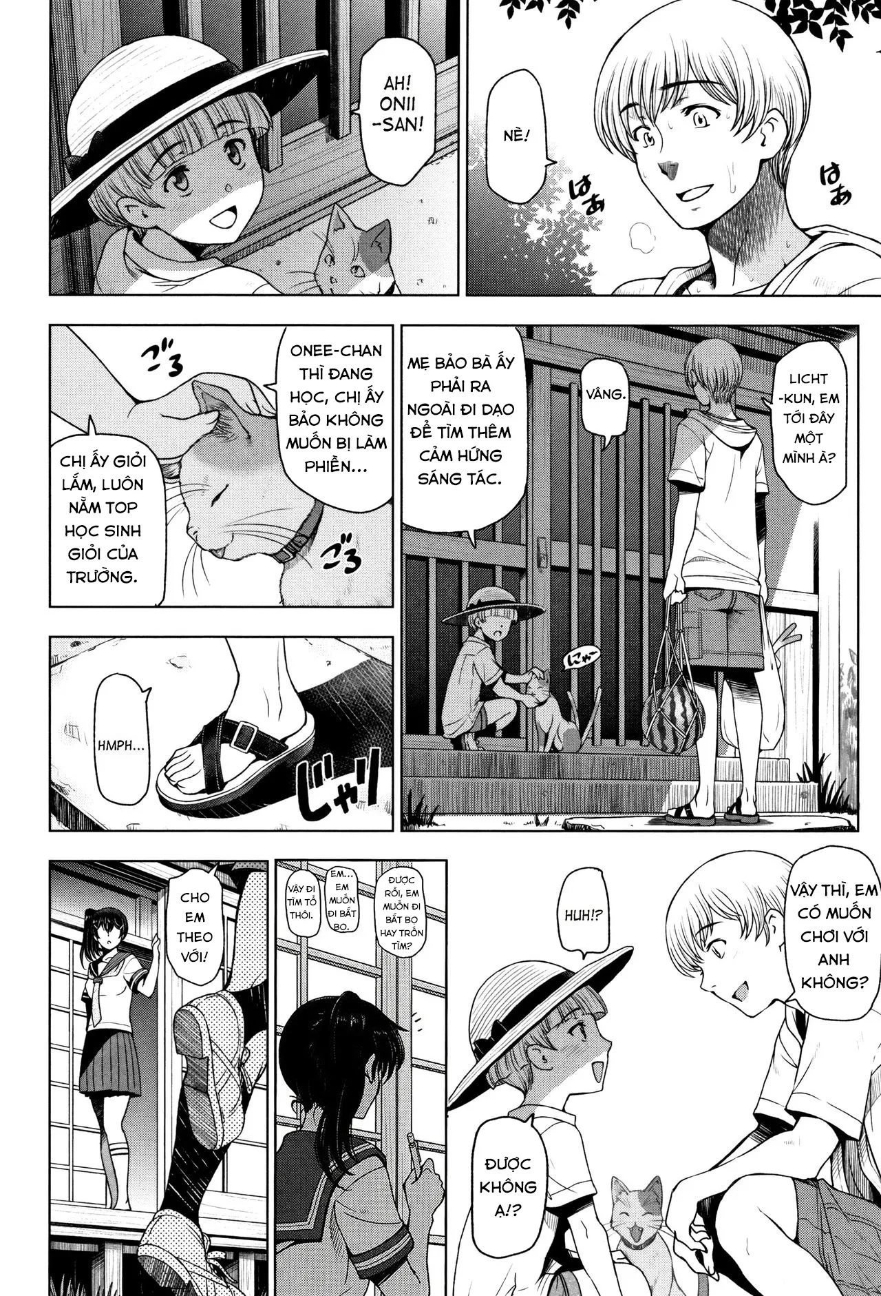 HentaiVN.net - Ảnh 6 - Natsu-jiru ~Ase ni Mamirete Gucchagucha - Chap 3