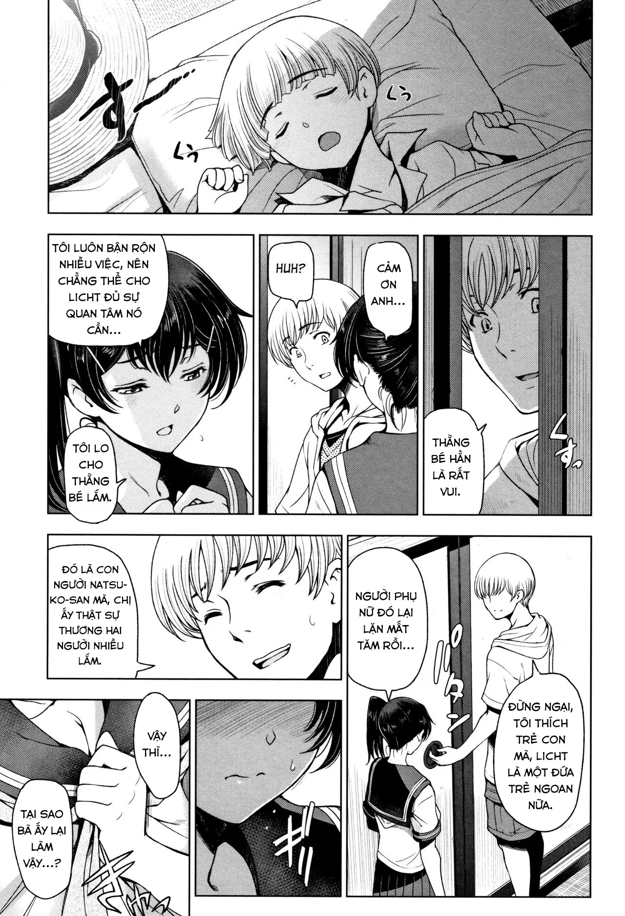 HentaiVN.net - Ảnh 7 - Natsu-jiru ~Ase ni Mamirete Gucchagucha - Chap 3