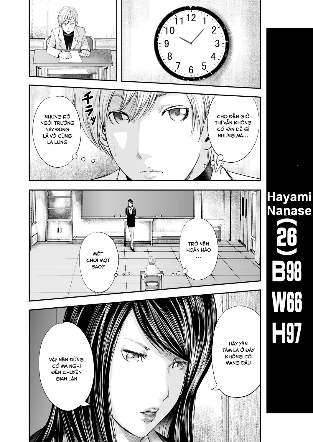 HentaiVN.net - Ảnh 10 - Jokyoshi Go-nin to Boku 1-ri [5 Female Teachers and 1 Me] - Chap 1 - Vếu khủng