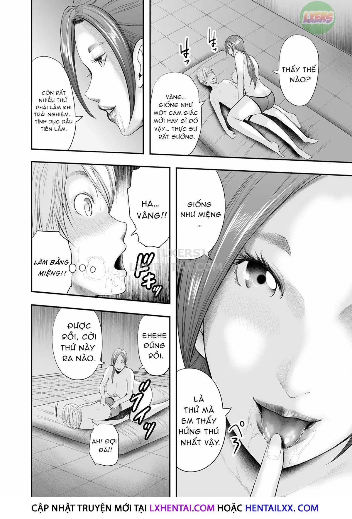 HentaiVN.net - Ảnh 17 - Jokyoshi Go-nin to Boku 1-ri [5 Female Teachers and 1 Me] - Chap 2 - Oral sex
