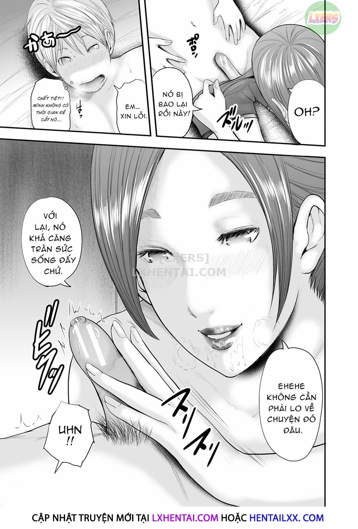 HentaiVN.net - Ảnh 18 - Jokyoshi Go-nin to Boku 1-ri [5 Female Teachers and 1 Me] - Chap 2 - Oral sex