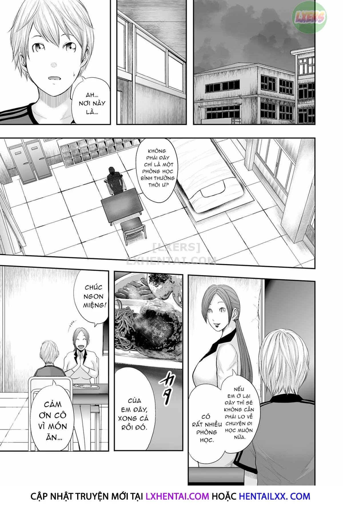 HentaiVN.net - Ảnh 4 - Jokyoshi Go-nin to Boku 1-ri [5 Female Teachers and 1 Me] - Chap 2 - Oral sex