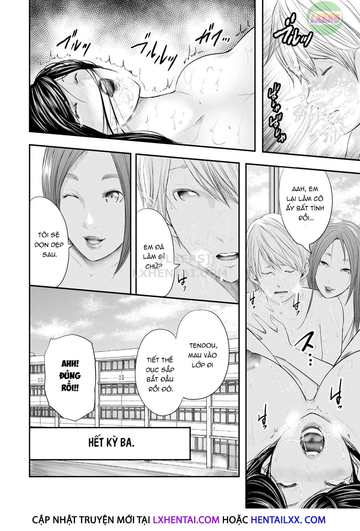 HentaiVN.net - Ảnh 22 - Jokyoshi Go-nin to Boku 1-ri [5 Female Teachers and 1 Me] - Chap 3 - Chơi ba