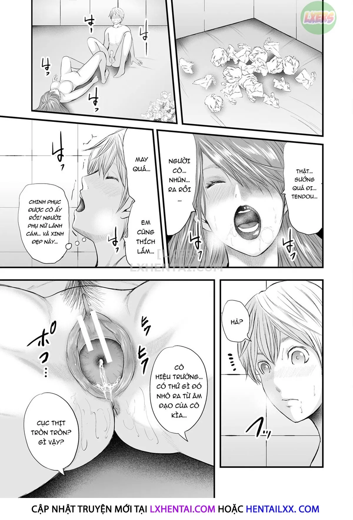 HentaiVN.net - Ảnh 26 - Jokyoshi Go-nin to Boku 1-ri [5 Female Teachers and 1 Me] - Chap 6 - Người phụ nữ trung niên vô cùng quyến rũ | END