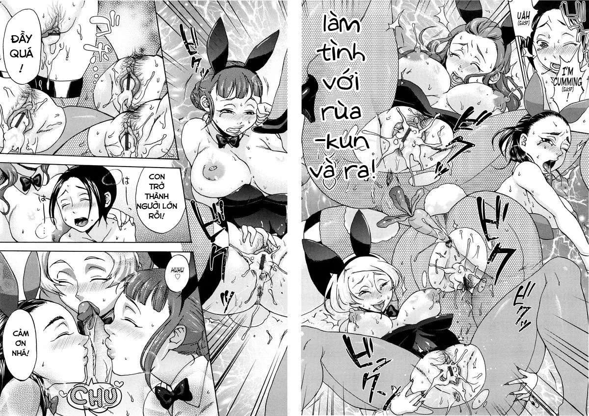 HentaiVN.net - Ảnh 19 - Hypno cưỡng ép giao phối tình yêu SS2 [Kuchu Kuchu Mama] - Chap 4 ( harem shota milf)