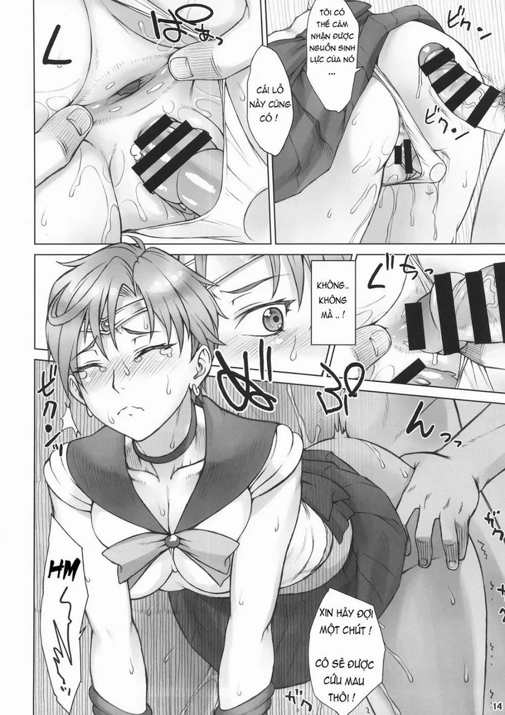HentaiVN.net - Ảnh 14 - Kabe no Naka de (Sailor Moon) [Kabe no Naka de (Bishoujo Senshi Sailor Moon)] - Oneshot