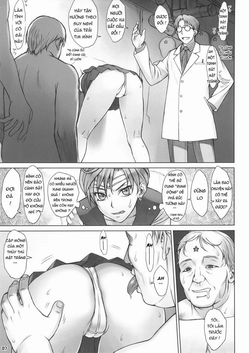 HentaiVN.net - Ảnh 7 - Kabe no Naka de (Sailor Moon) [Kabe no Naka de (Bishoujo Senshi Sailor Moon)] - Oneshot