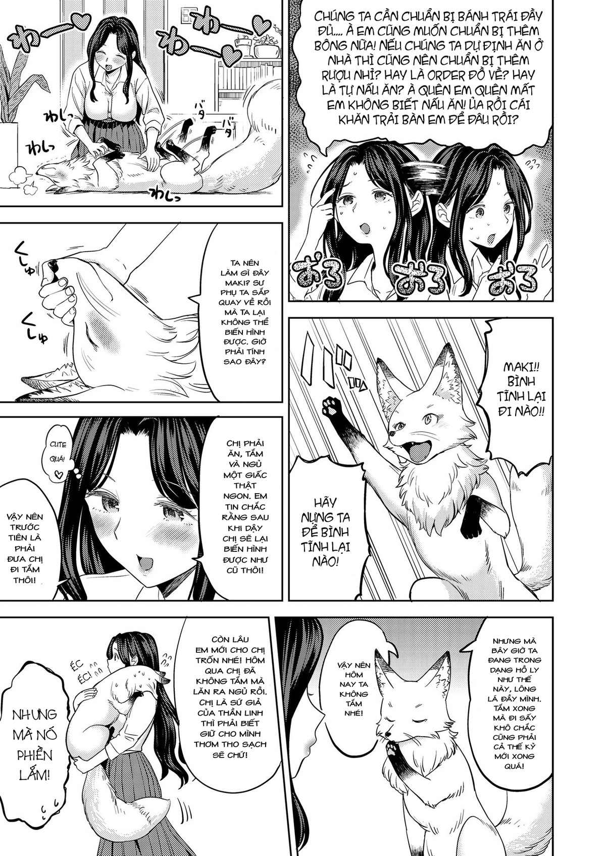 HentaiVN.net - Ảnh 3 - Makikomi - Chap 3: Sư phụ