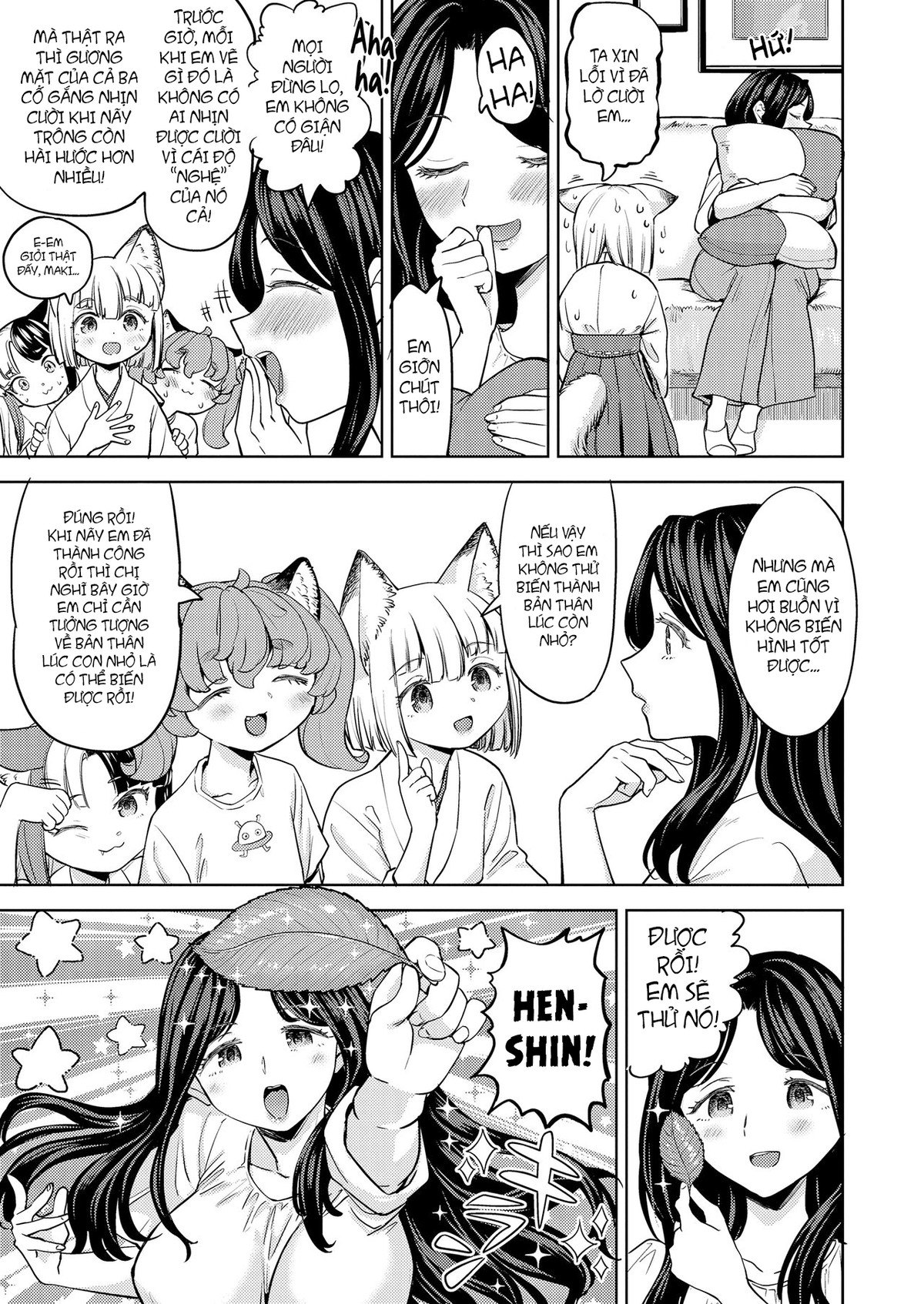 HentaiVN.net - Ảnh 7 - Makikomi - Chap 5: Biến hình