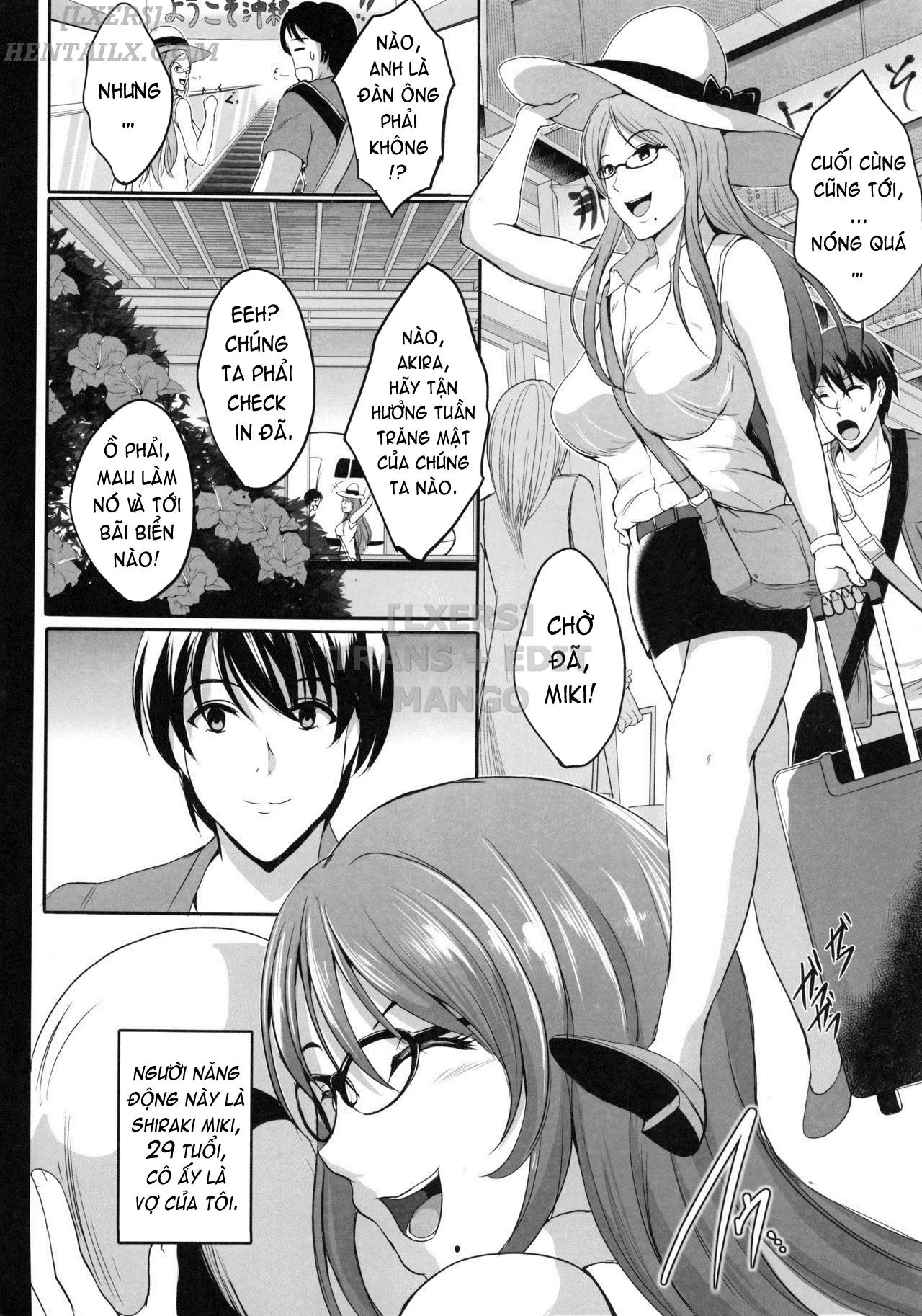 HentaiVN.net - Ảnh 5 - NTR Shinkon Ryokou [NTR Honeymoon; NTR Shinkon Ryokou] - Chap 1