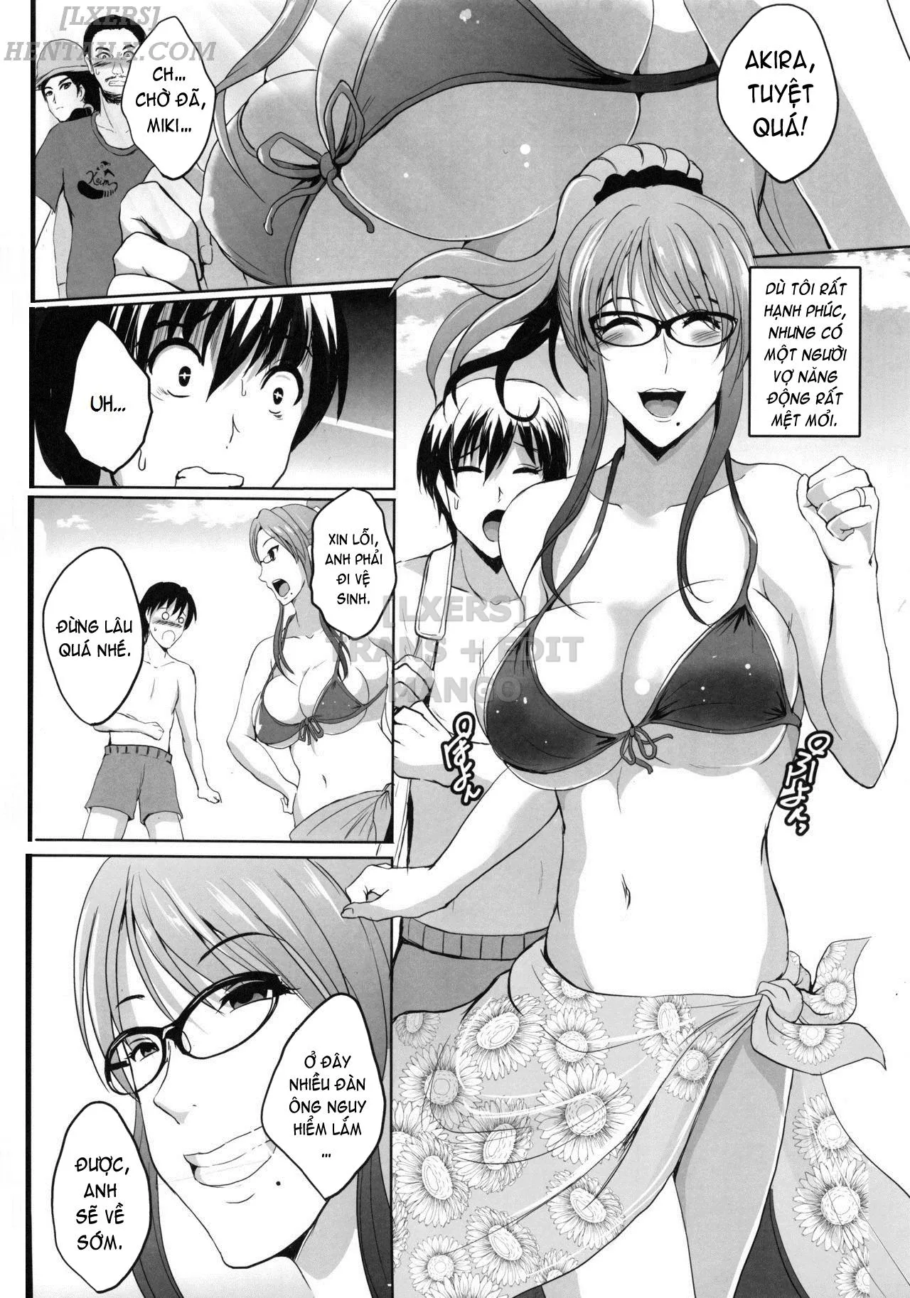 HentaiVN.net - Ảnh 7 - NTR Shinkon Ryokou [NTR Honeymoon; NTR Shinkon Ryokou] - Chap 1