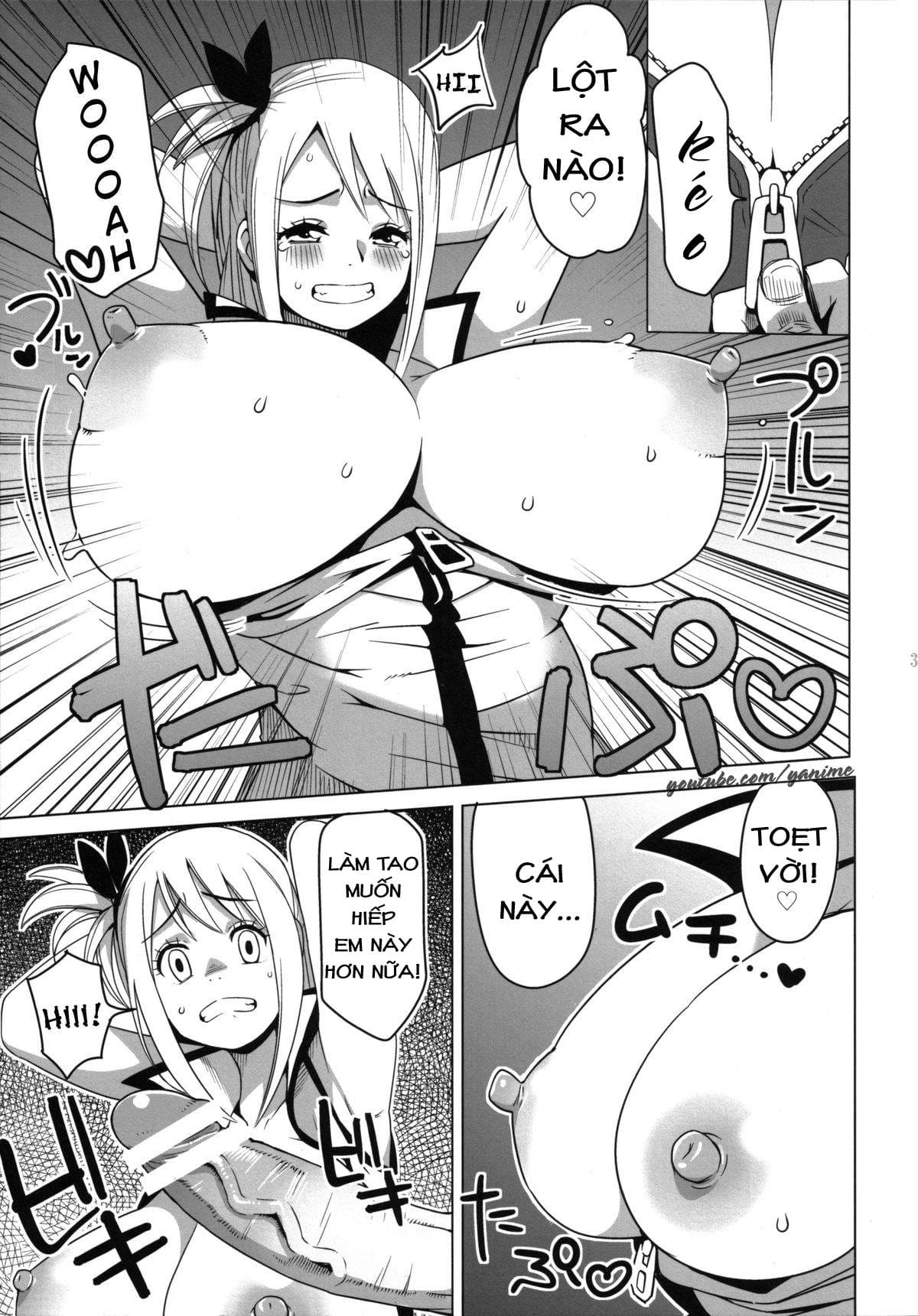 HentaiVN.net - Ảnh 4 - Chichikko Bitch 1 (Fairy Tail) - Oneshot