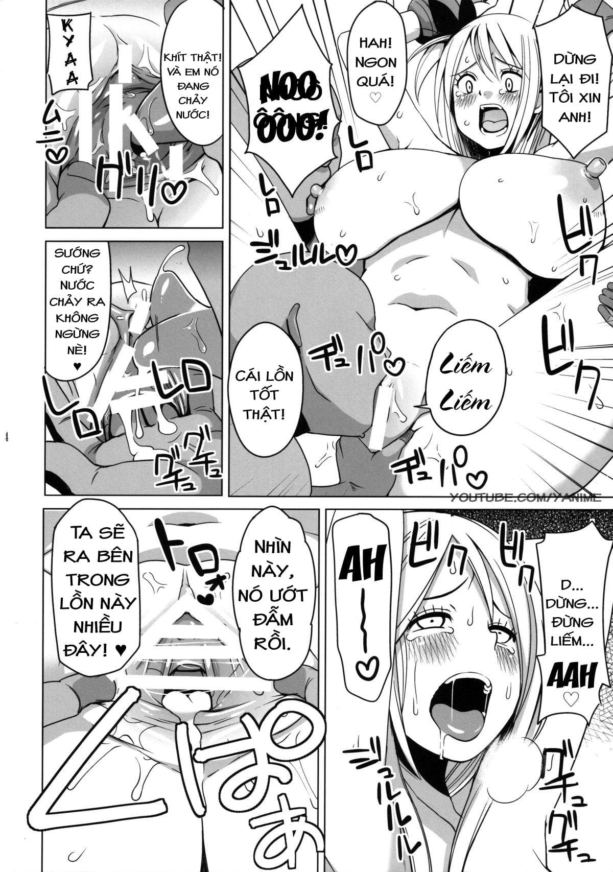 HentaiVN.net - Ảnh 5 - Chichikko Bitch 1 (Fairy Tail) - Oneshot