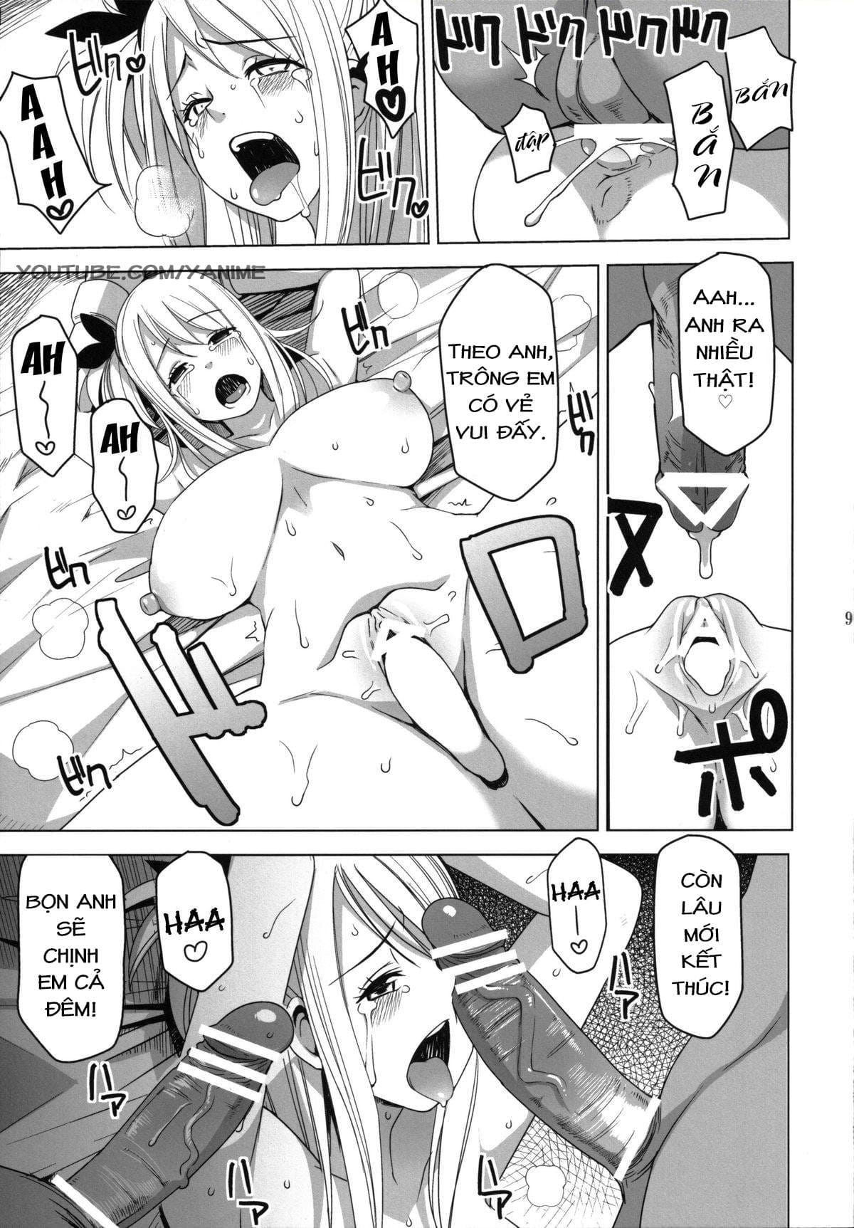 HentaiVN.net - Ảnh 10 - Chichikko Bitch 1 (Fairy Tail) - Oneshot